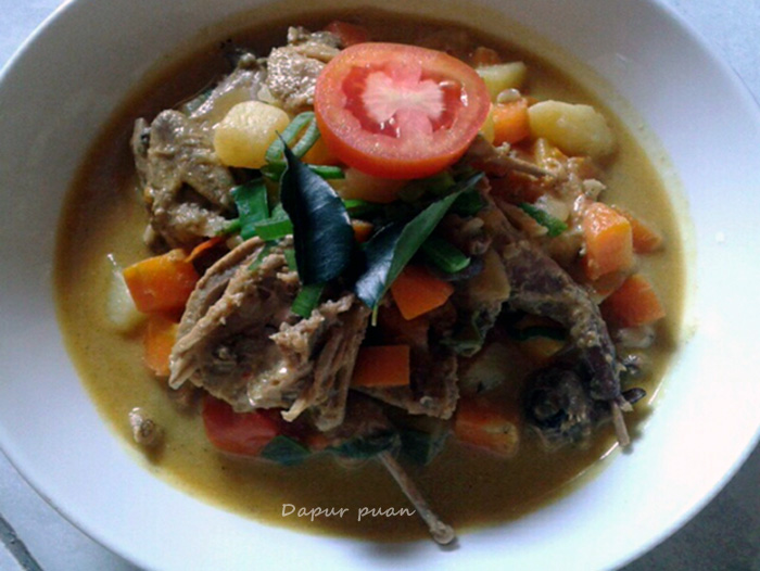 Resep Kari Burung Puyuh