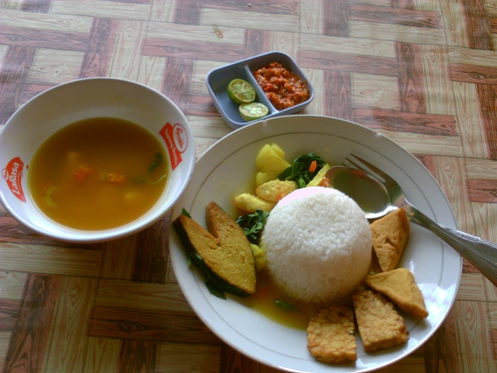 Nasi Pindang Vegetarian