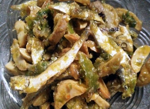 Jengkol Teri Cabai Hijau