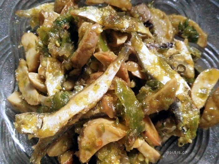 Jengkol Teri Cabai Hijau